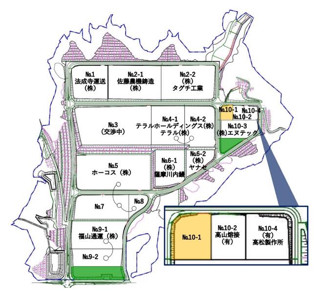 福山北産業団地2期分譲で4社が立地協定 びんご経済レポート〔WEB版〕
